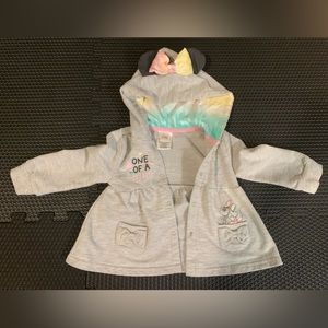 Disney baby hoodie jacket - 24M